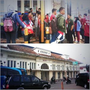 Peserta kegiatan di depan Rathkamp