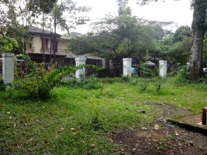 Sisi Utara Taman Kandaga Puspa yang  Kurang Terawat (Foto: Arya Vidya Utama)