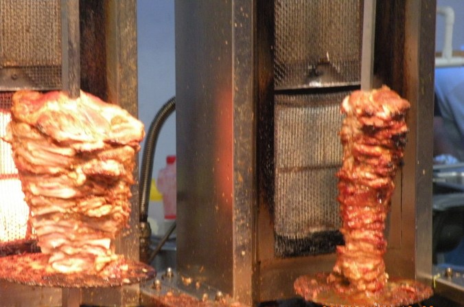 Stand Kebab di Bazaar