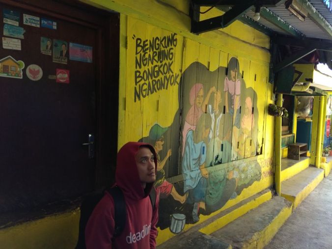 Mural di Kampung Warna Cibunut