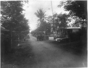 Hotel Van Horck di sebelah kanan